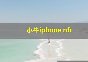 小牛iphone nfc